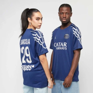 Jordan Barcola / No. 29 PSG Nike Stadium Fourth 2024/25 uniseks Komplety dresowe niebieski rozmiar Odzież