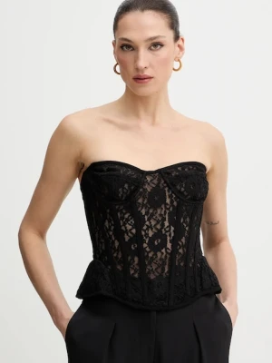 Bardot bluzka damska kolor czarny gładka 60213TB1