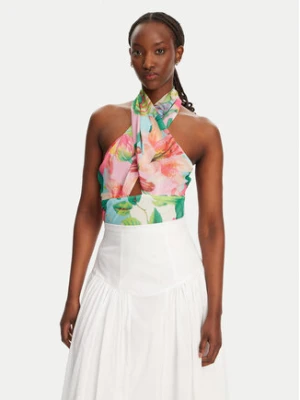 Bardot Bluzka Fontes Halter 59898TB Kolorowy Regular Fit