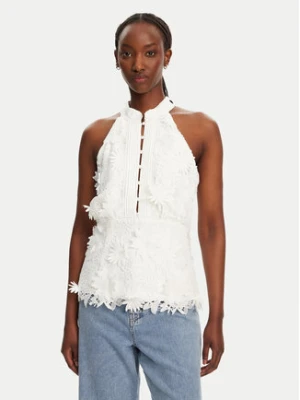 Bardot Bluzka Remy Sleeveless 59846TB Biały Regular Fit