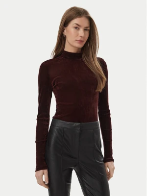 Bardot Body Rosalia 60611TB Bordowy Slim Fit