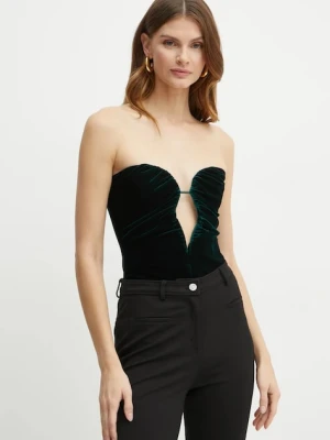 Bardot body welurowe KAHLIA