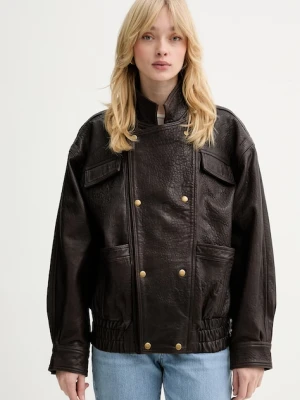 Bardot kurtka skórzana