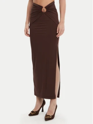 BARDOT Spódnica maxi 59024SB Brązowy Regular Fit
