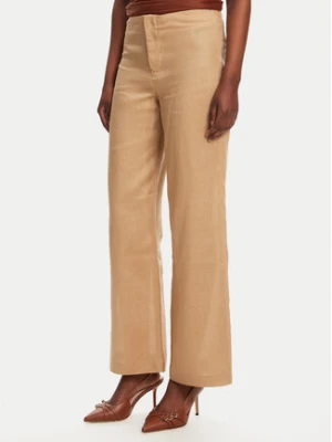 BARDOT Spodnie materiałowe Balia Hipster 59854PB Beżowy Regular Fit