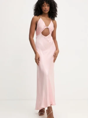 Bardot sukienka bieliźniana z wiskozy