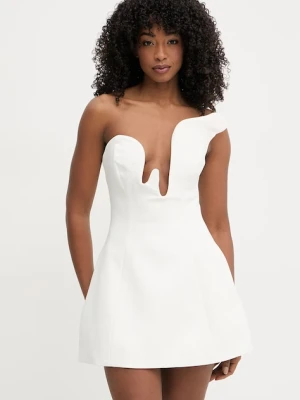 Bardot sukienka gorsetowa