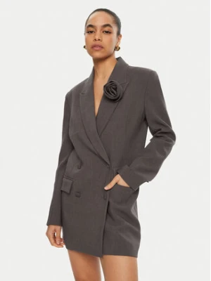 BARDOT Sukienka koktajlowa 59055DB1 Szary Regular Fit