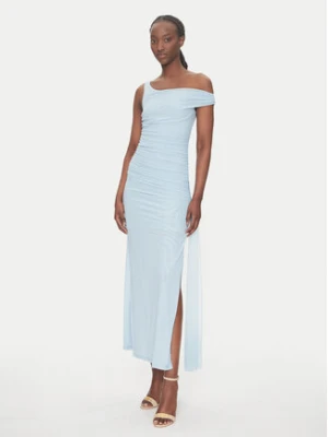 BARDOT Sukienka koktajlowa 59512DB Błękitny Slim Fit