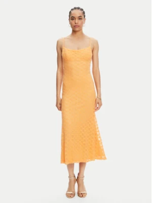 BARDOT Sukienka koktajlowa Adoni 57998DB1 Pomarańczowy Regular Fit