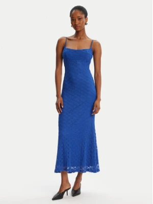 BARDOT Sukienka koktajlowa Adoni Mesh 57998DB1 Niebieski Regular Fit