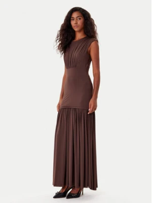 BARDOT Sukienka koktajlowa Annaise 60103DB Brązowy Regular Fit