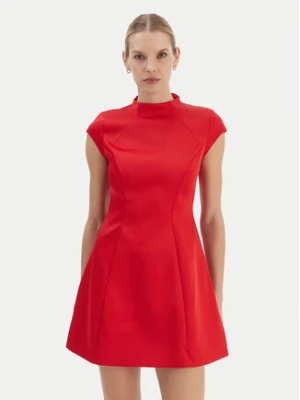 Bardot Sukienka koktajlowa Delphi 59329DB2 Czerwony Slim Fit