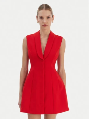 Bardot Sukienka koktajlowa Destene 59724DB Czerwony Slim Fit