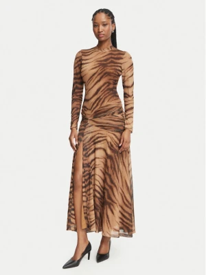 Bardot Sukienka koktajlowa Lea 60243DB2 Brązowy Slim Fit