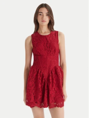 Bardot Sukienka koktajlowa Luisa 60091DB Czerwony Regular Fit