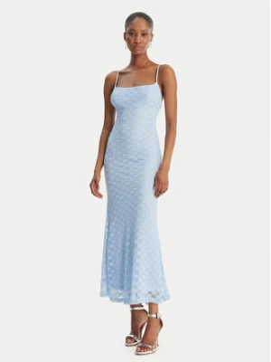 Bardot Sukienka letnia Adoni 57998DB1 Błękitny Slim Fit