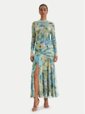 Bardot Sukienka letnia Lea 60243DB1 Zielony Slim Fit