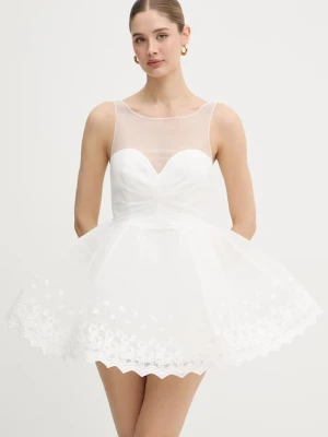 Bardot sukienka rozkloszowana