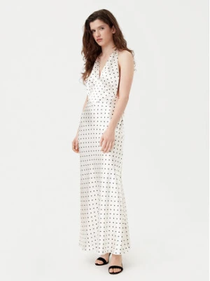 Bardot Sukienka wieczorowa 59317DB1 Écru Regular Fit