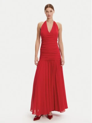 Bardot Sukienka wieczorowa 59835DB Czerwony Regular Fit