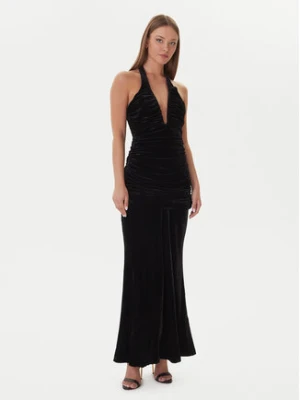 Bardot Sukienka wieczorowa Elvira Halter 60117DB Czarny Regular Fit