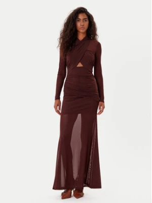 BARDOT Sukienka wieczorowa Veria 59987DB Brązowy Regular Fit