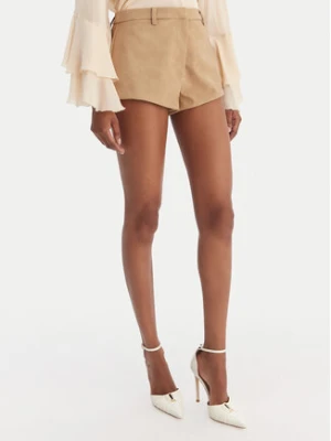 Bardot Szorty z imitacji skóry Jayla 60059PB2 Brązowy Slim Fit