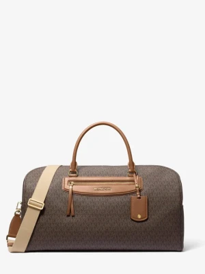 Bardzo duża podróżna torba weekendowa Jet Set z charakterystycznym logo Michael Kors