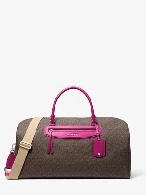 Bardzo duża podróżna torba weekendowa Jet Set z charakterystycznym logo MICHAEL Michael Kors