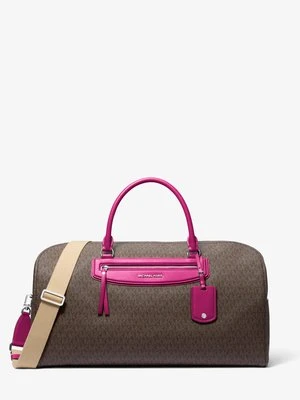 Bardzo duża podróżna torba weekendowa Jet Set z charakterystycznym logo MICHAEL Michael Kors