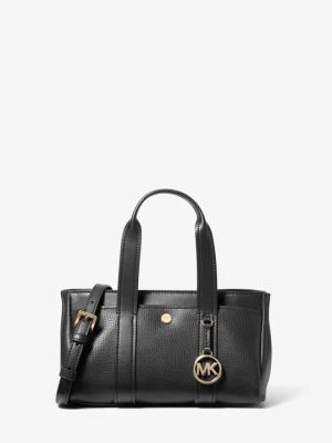 Bardzo mała torba Foster ze skóry groszkowej Michael Kors CZARNY (Czarny)