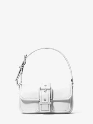 Bardzo mała torba na ramię Colby ze skóry Michael Kors OPTYCZNA BIEL (Biały)