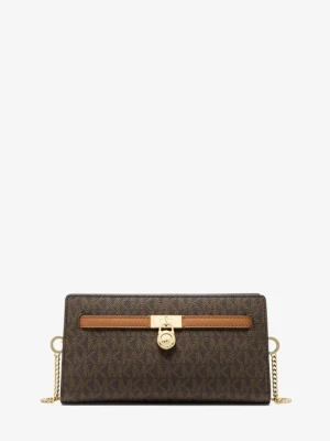 Bardzo mała torebka do przewieszenia przez ramię Hamilton Moderne z charakterystycznym logo i odpinanym paskiem Michael Kors