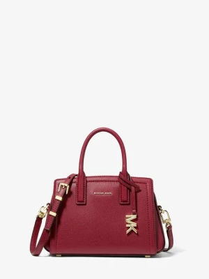 Bardzo mała torebka do przewieszenia przez ramię Laila ze skóry Michael Kors CIEMNOCZERWONY (Czerwony)