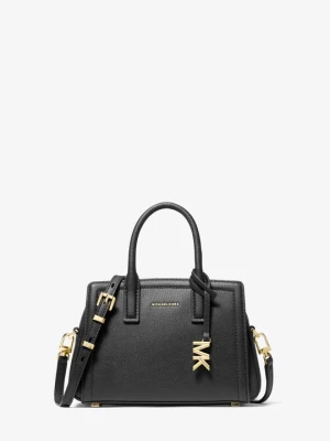 Bardzo mała torebka do przewieszenia przez ramię Laila ze skóry Michael Kors CZARNY (Czarny)