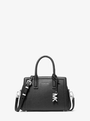 Bardzo mała torebka do przewieszenia przez ramię Laila ze skóry Michael Kors CZARNY (Czarny)