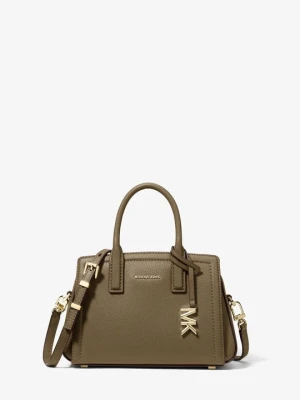 Bardzo mała torebka do przewieszenia przez ramię Laila ze skóry Michael Kors LODEN (Zielony)