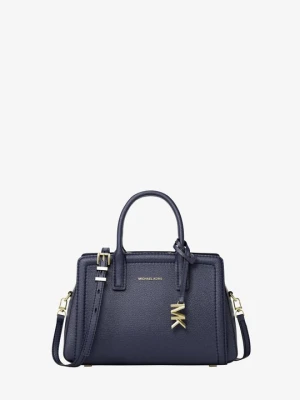 Bardzo mała torebka do przewieszenia przez ramię Laila ze skóry Michael Kors NIEBIESKI FORMALNY (Niebieski)