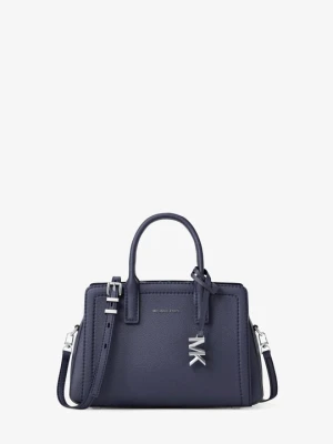 Bardzo mała torebka do przewieszenia przez ramię Laila ze skóry Michael Kors NIEBIESKI FORMALNY (Niebieski)