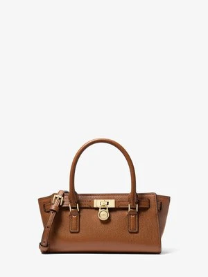 Bardzo mała torebka Hamilton Moderne do przewieszenia przez ramię ze skóry Michael Kors BRĄZOWY (Brązowy)