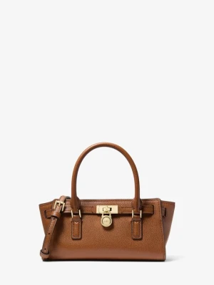 Bardzo mała torebka Hamilton Moderne do przewieszenia przez ramię ze skóry Michael Kors BRĄZOWY (Brązowy)