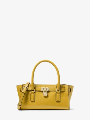 Bardzo mała torebka Hamilton Moderne do przewieszenia przez ramię ze skóry Michael Kors CHARTREUSE (Zielony)