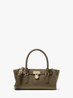 Bardzo mała torebka Hamilton Moderne do przewieszenia przez ramię ze skóry Michael Kors LODEN (Zielony)
