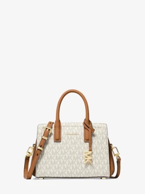Bardzo mała torebka Laila do przewieszenia przez ramię z charakterystycznym logo Michael Kors
