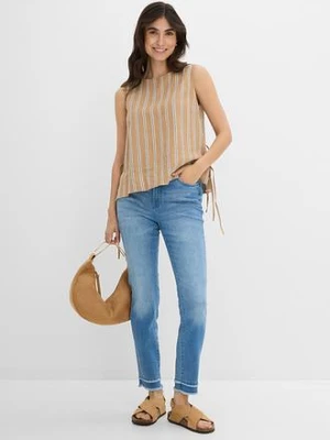 Bardzo miękkie dżinsy 7/8 bonprix