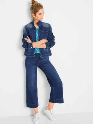 Bardzo miękkie jeansy 7/8, culotte bonprix