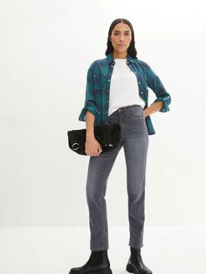Bardzo miękkie dżinsy straight, mid waist bonprix