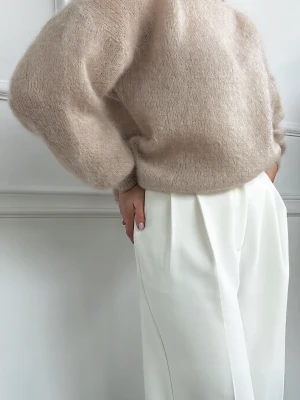 Bardzo puszysty sweter z moheru Sky LAÏF