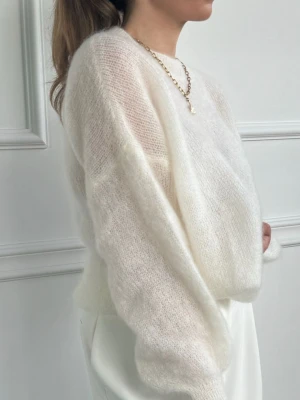 Bardzo puszysty sweter z moheru Sky LAÏF